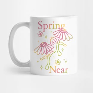 Cute batik flower spring design Mug